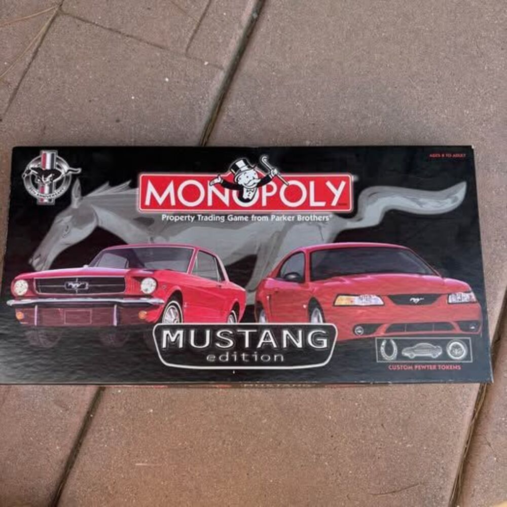 Monopoly Mustang Edition 35th Anniversary Board Game